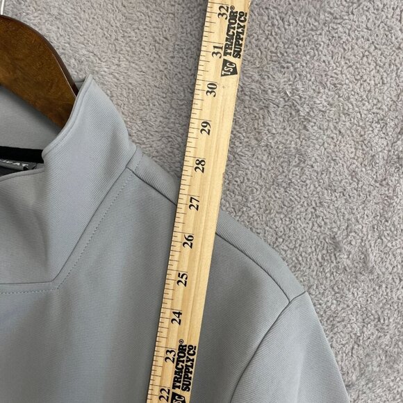 NWOT 32 Degrees Heat Men's Size L Gray Jacket Full-Zip Windbreaker - Picture 4 of 8